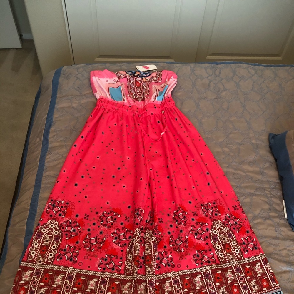 Floral jumpsuit